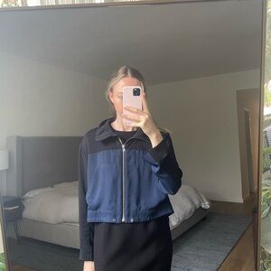 Helmut Lang Black & Navy Jacket large